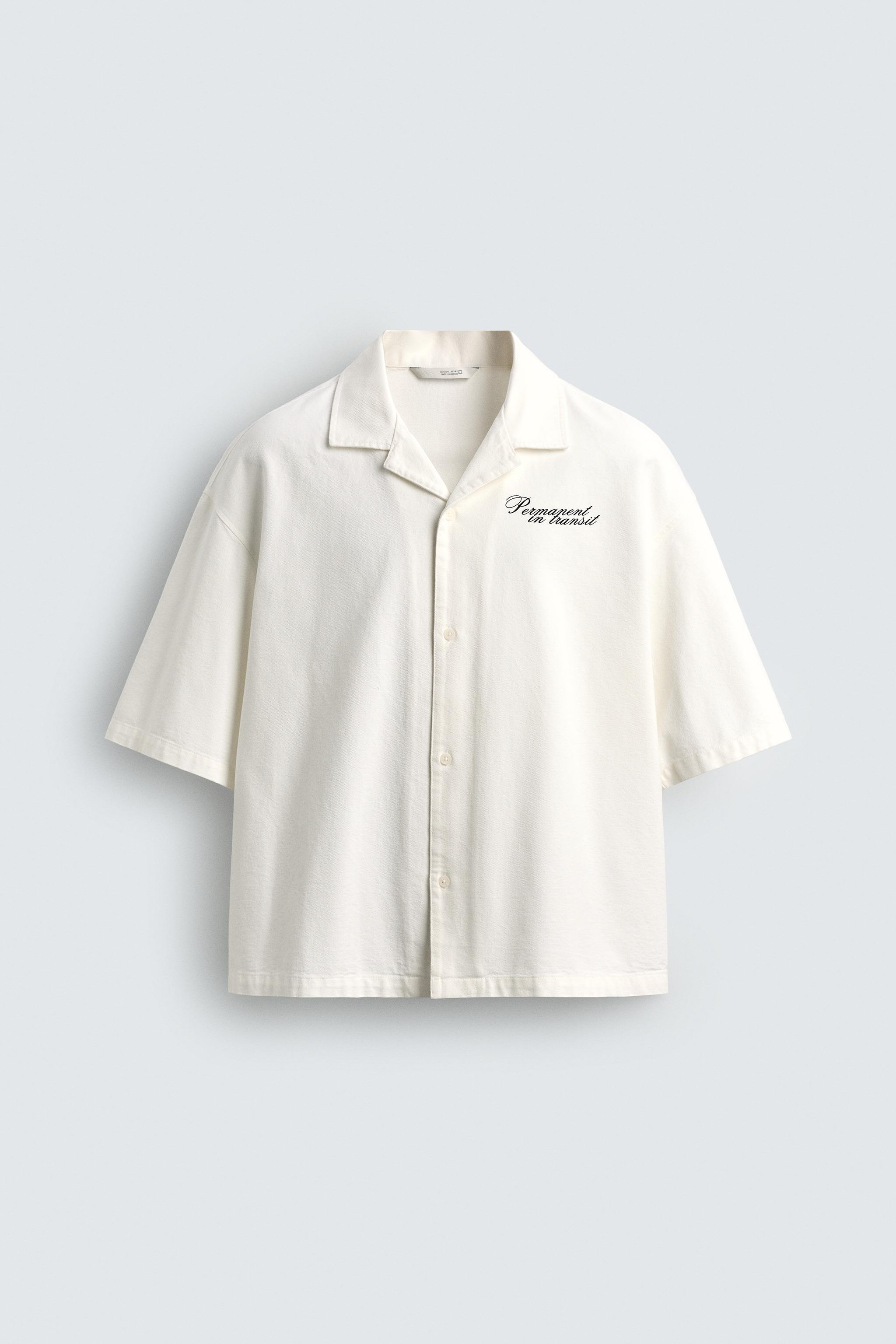 PRINTED RELAXED FIT SHIRT